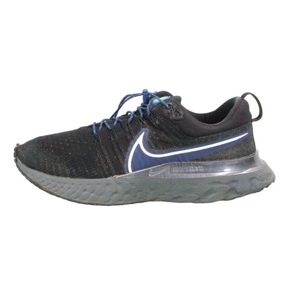 Nike Other - Nike React Infinity Run FK 2 Black Mesh Running Shoes Sneakers Size 9.5